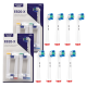 Комплект насадок EB20-X для електрощітки Oral-В Braun Precision Clean