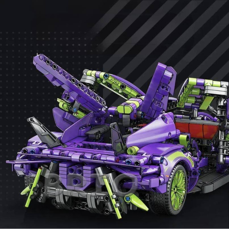 Перегоновий автомобіль SuperCar конструктор Moyu Technic для дітей