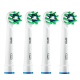Змінні насадки Oral-B Cross Action Pro для електричної зубної щітки, 4  шт