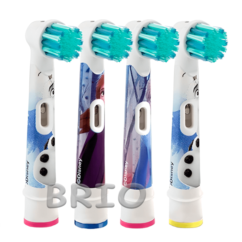 Насадки дитячі Oral-B Холодне серце для зубної щітки D100 Kids Frozen