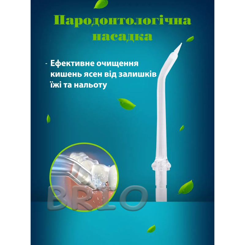 Змінні насадки H2OFloss Tip (5 видів) — повний комплект для гігієни рота