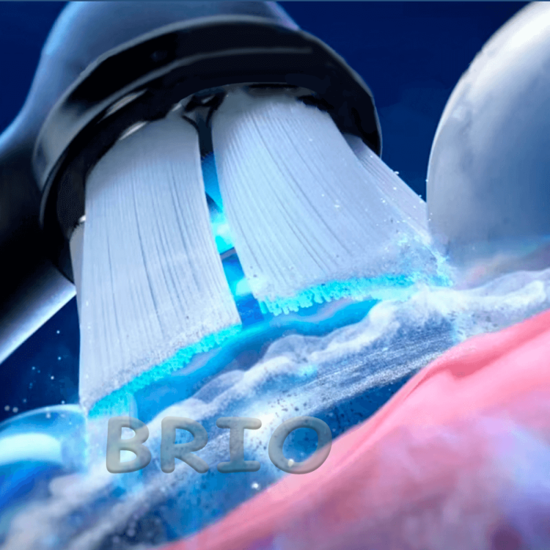 Сменные насадки Oral-B iO Gentle Care чорні (2 шт) - для чутливих зубів та ясен