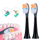 Змінні насадки A3 Black, сумісні з Philips Sonicare, набір 4 шт.