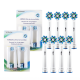 Насадки комплект із 8 змінних EB50 для зубних щіток Oral B Cross Action