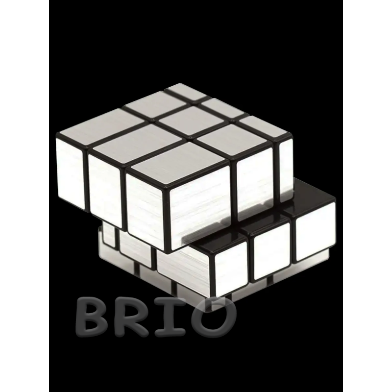 Дзеркальний куб MoYu MeiLong Mirror 3x3 Сріблястий