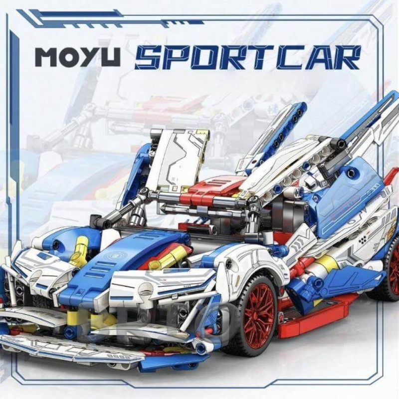 Конструктор перегонового автомобіля для дорослих і дітей Moyu Technic на 1281 деталь