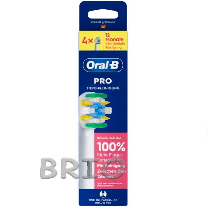 Насадки TiefenReinigung EB25RX-4 Oral-B Floss Action для зубних щіток Braun