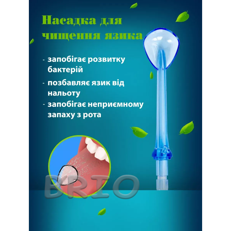 Змінні насадки H2OFloss Tip (5 видів) — повний комплект для гігієни рота