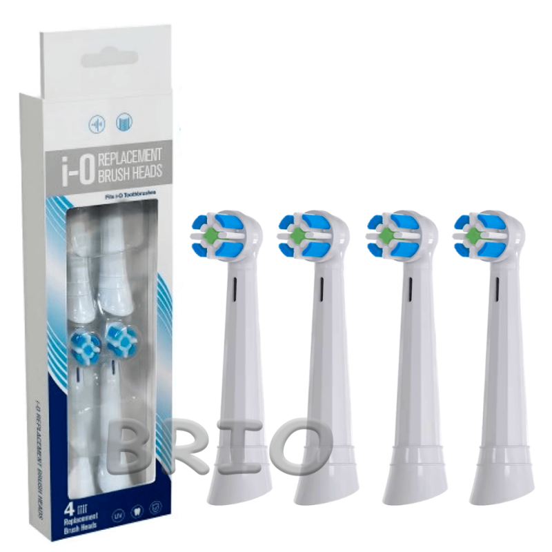 Комплект білих змінних насадок до електрощітки Oral-B iO