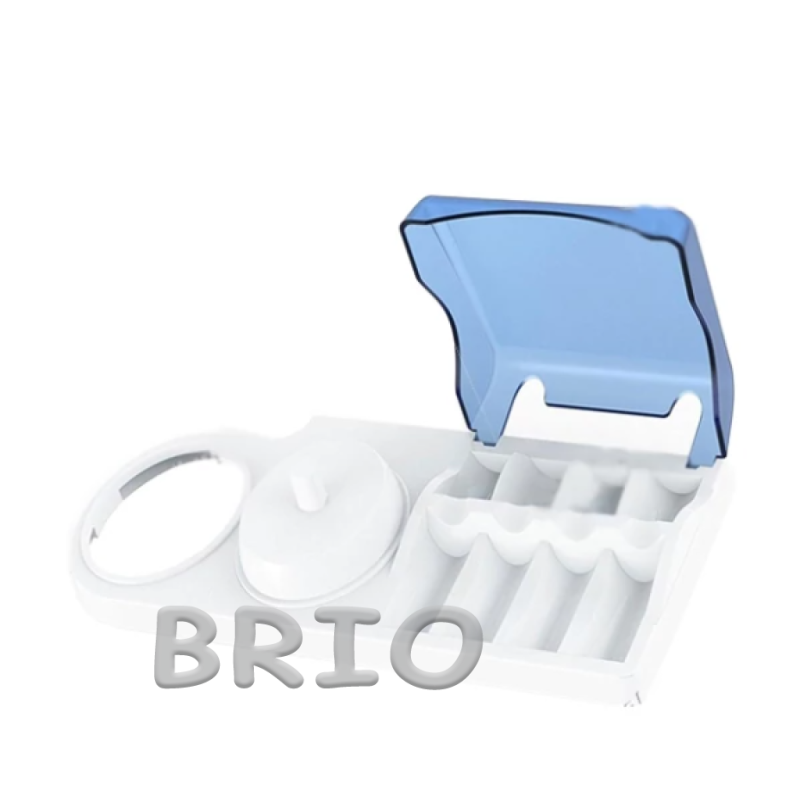 Підставка для електричних зубних щіток oral b braun та насадок тримач з кришкою