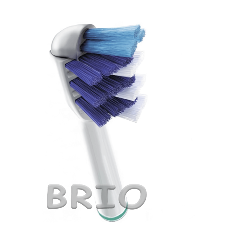 Насадки TriZone на зубні щітки Oral-B 4 шт комплект на електрощітку Braun