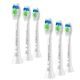Насадки для зубної щітки Philips Sonicare W2 Optimal White HX6066, 6 шт