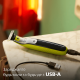 Комплект триммер Philips OneBlade 360 QP2734/23 з 2 лезами та додатковими насадками QP624/50 для гоління