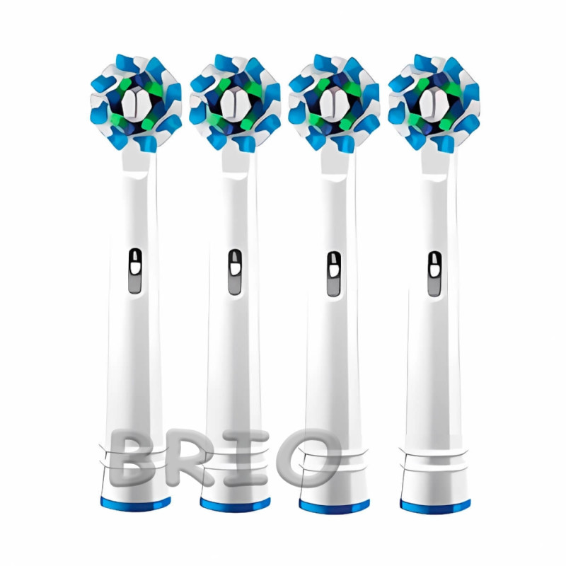 Насадки набір змінних EB20 EB50 Cross Action и EB18 3D White для зубної щітки Oral-B