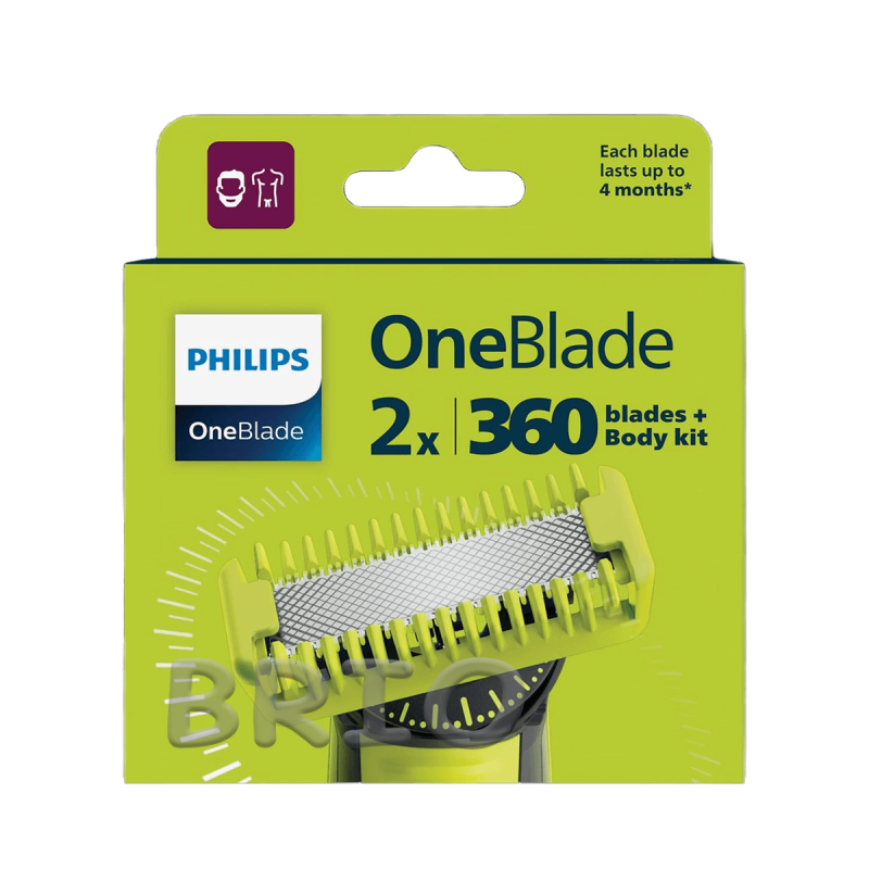 Змінні леза Philips OneBlade 360 QP624/50, 2 шт