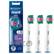 Насадки на електричну зубну щітку Oral-B 3D White EB18RX