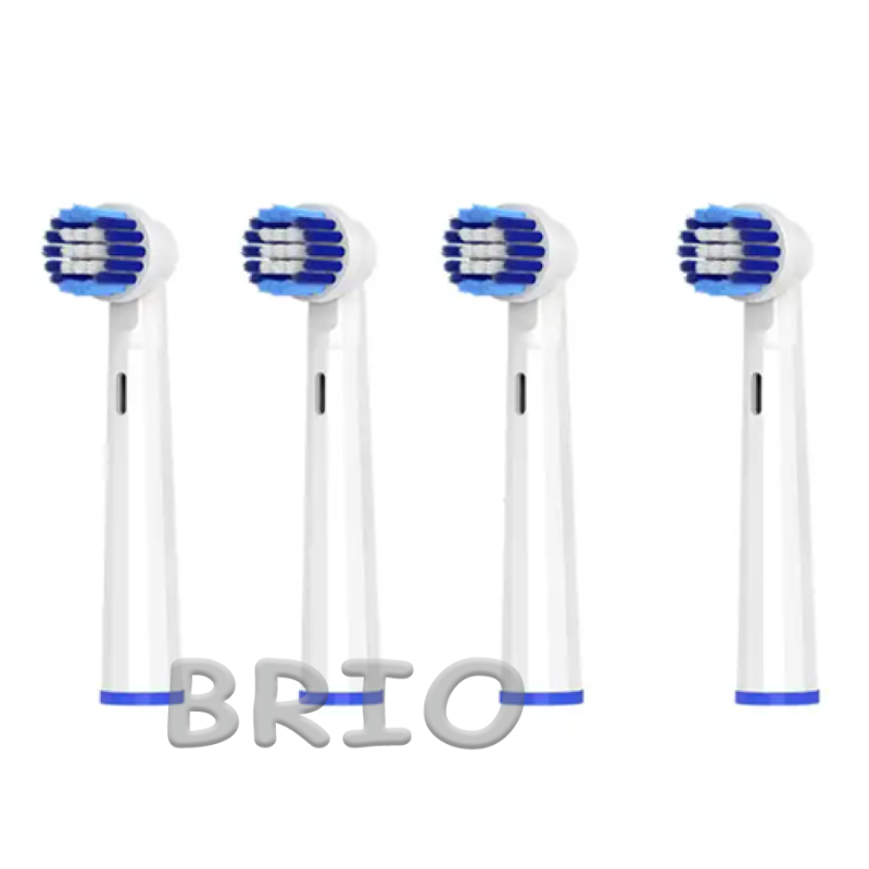 Набір насадок для електрощіток Oral B Braun precision clean EB20 4 шт змінних середньої жорсткості
