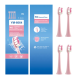 Насадки для зубної щітки Philips Sonicare W2 Optimal HX6064 рожеві