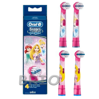 Дитячі насадки Oral-B Принцеси (Princesses) для зубних щіток Braun Stages Power