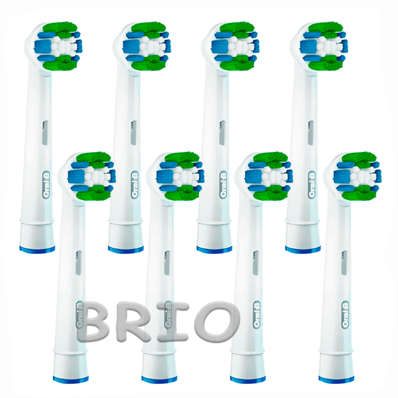 Насадки для Oral b EB20 Precision Clean CleanMaximiser змінні на електрощітку Braun 8 шт