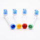 Комплект із 8 насадок EB18-X 3d White для електричних зубних щіток Oral B