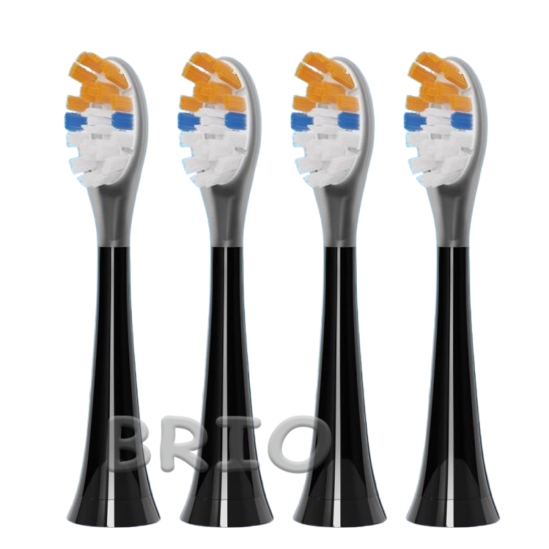 Змінні насадки A3 Black, сумісні з Philips Sonicare, набір 4 шт.