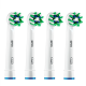 Насадки Oral-B Cross Action EB50 змінні набір 8 штук на електрощітку