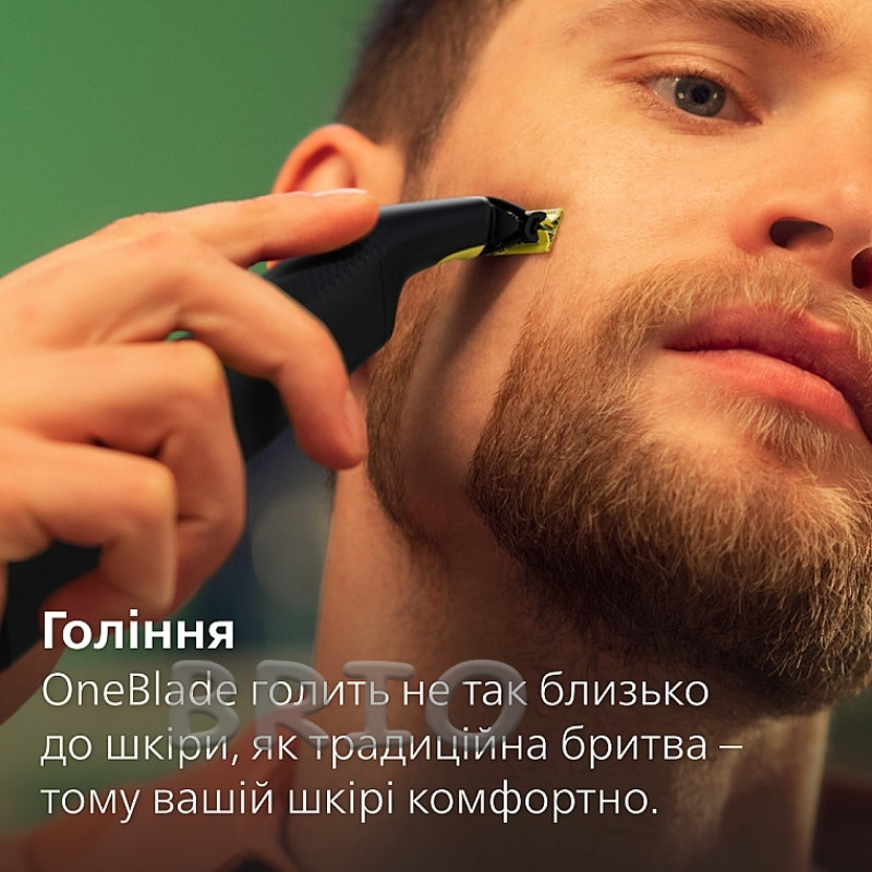 Змінні леза Philips OneBlade QP620/50 для обличчя та тіла 2 шт - Body Kit з насадкою SkinProtect