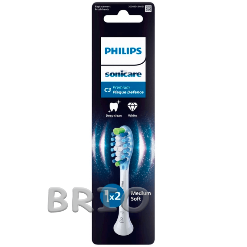 Насадки на зубну щітку Philips Sonicare C3 Premium HX9042 White 2 шт