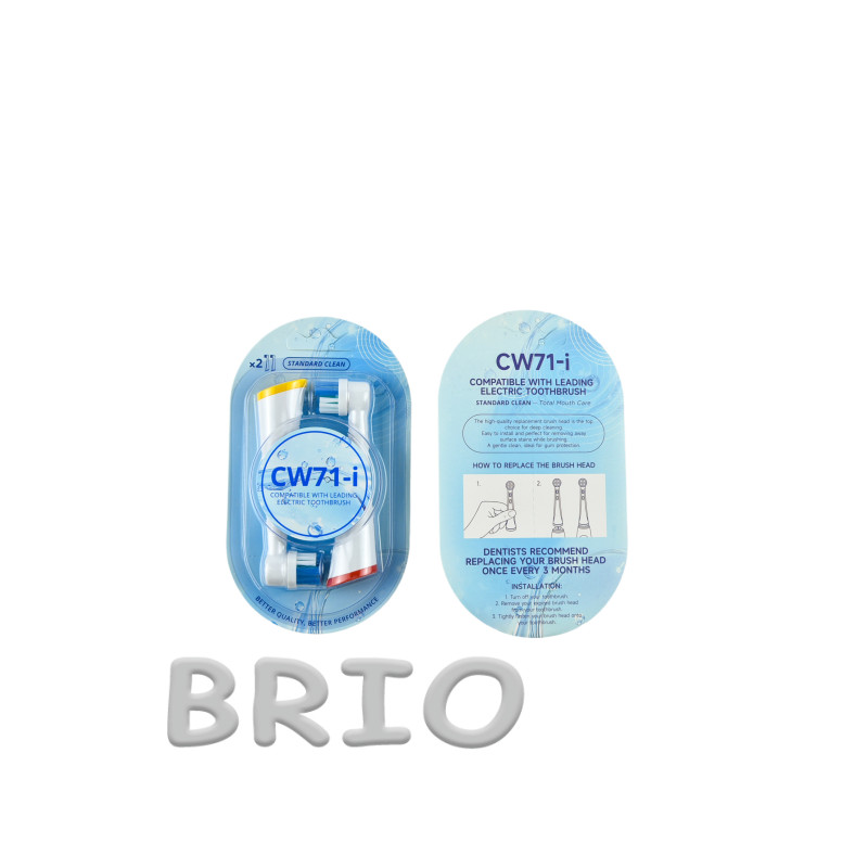 Змінні насадки CW71-i Standard Clean для щітки Oral-B iO (2 шт)