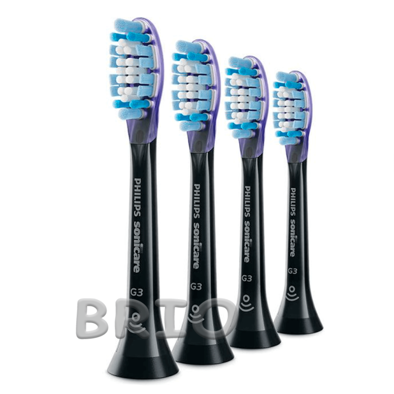 Насадки для зубної щітки Philips Sonicare G3 Premium Black HX9054