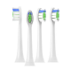 Насадки на електрощітки Philips Sonicare Optimal White HX6064 diamond clean змінні білі