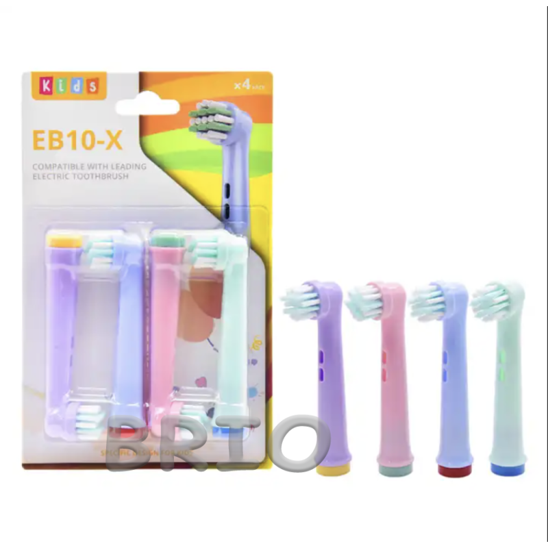 Дитячі м'які насадки EB10-X для електричної зубної щітки Braun Oral-B