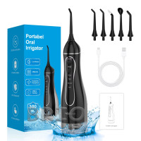 Портативний іригатор h2ofloss C102 Black (300 мл)