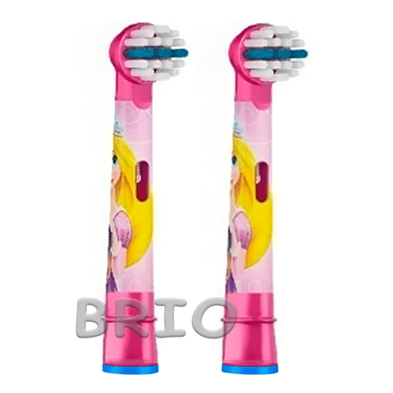 Дитячі насадки Oral-B Принцеси (Princesses) для зубних щіток Braun Stages Power