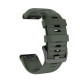 Силіконовий ремінець Quick Fit 20mm для Garmin Темно-зелений