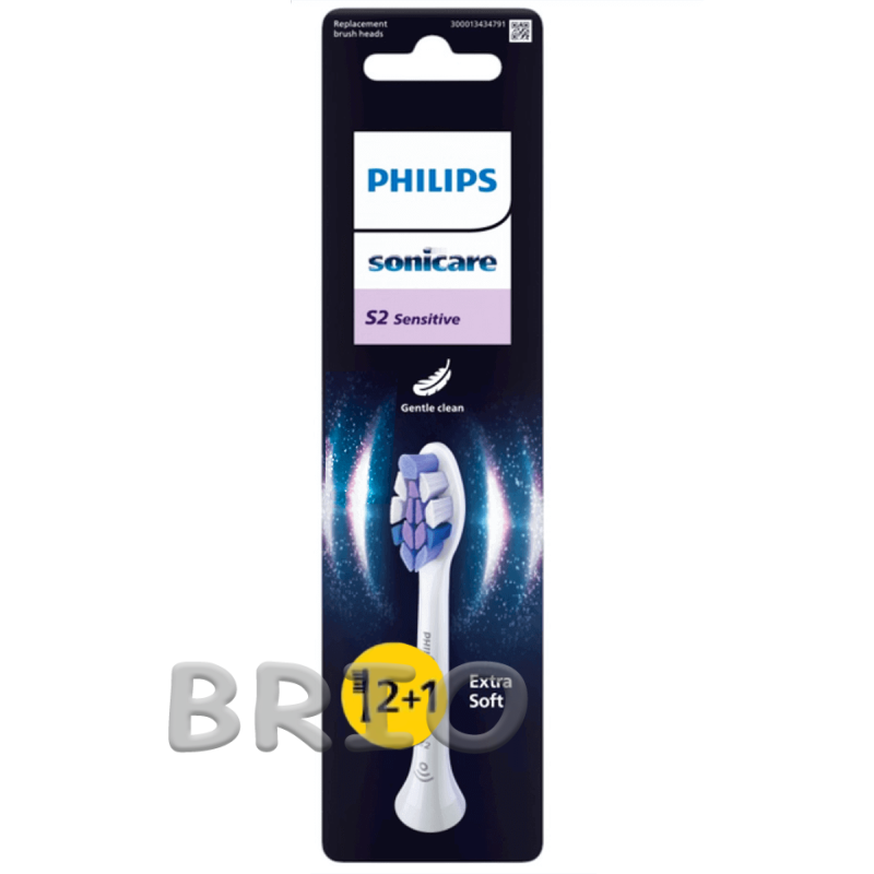 Насадки для зубної щітки Philips Sonicare S2 Sensitive HX6053 3 шт
