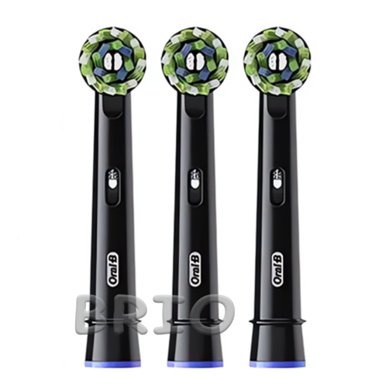 Змінні насадки Oral-B Cross Action EB50 Black насадки 3 шт.