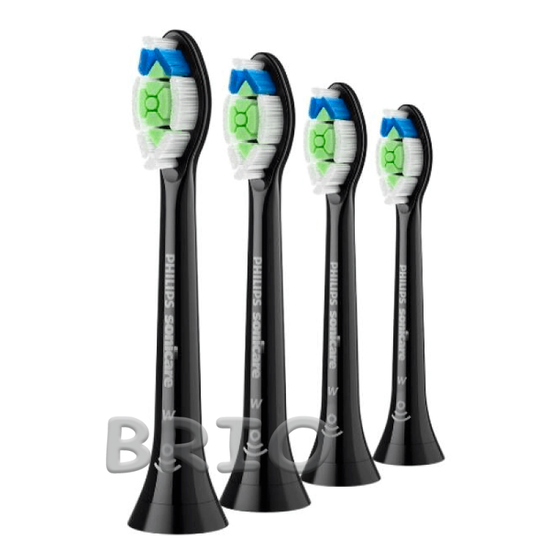 Насадки на зубну щітку Philips Sonicare W2 Optimal White HX6064 Black