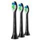 Змінні насадки Philips Sonicare W2 Black (HX6063/88) для звукових щіток, 3 шт
