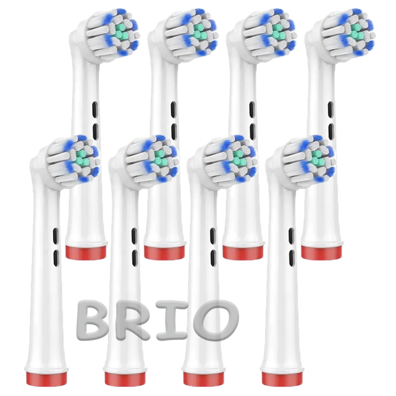 Комплект з 8 насадок EB60-X Sensitive Clean для електрощітки Oral-В Braun
