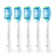 Насадки для зубної щітки Philips Sonicare C3 HX9045/87 5 шт, оригінал