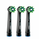Змінні насадки Oral-B Cross Action EB50 Black насадки 3 шт.