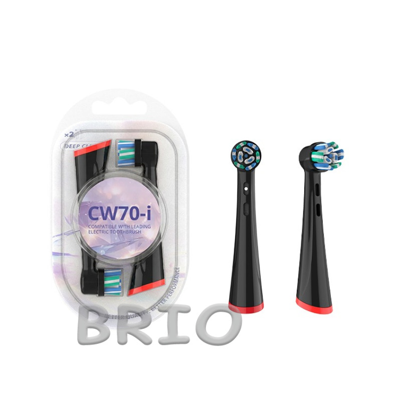 Змінні насадки CW70-i Deep Clean Чорні для Oral-B iO, 2 шт
