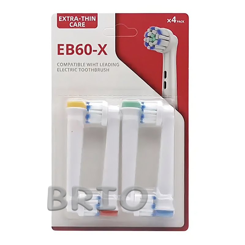 Комплект з 8 насадок EB60-X Sensitive Clean для електрощітки Oral-В Braun