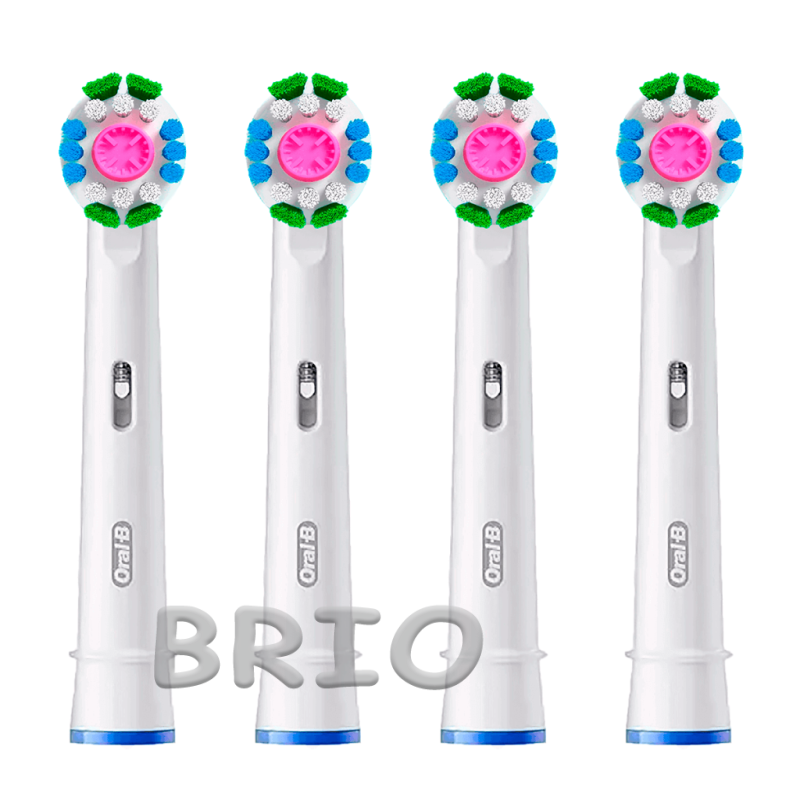 Змінні насадки Oral-B 3D White Pro для електричної зубної щітки, 4 шт