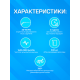 Іригатор 8 насадок для чищення зубів H2Ofloss HF-6 300 мл чорний