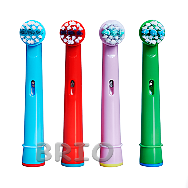 Насадоки набір із 8 шт EB-10A для електрощітки Oral B Braun Kids