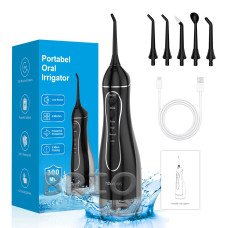 Портативний іригатор h2ofloss C102 Black (300 мл)