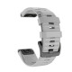 Силіконовий ремінець Quick Fit 22mm для Garmin Сірий